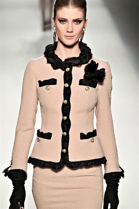 chanel suit runway women|vintage lady in chanel suits.